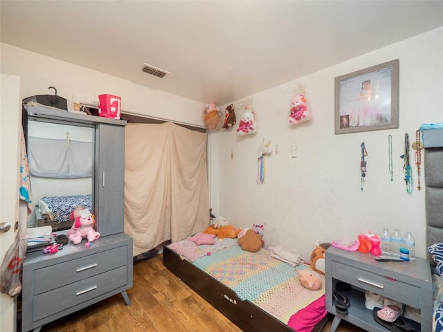 8508 Dryfield Dr, Austin, TX 78758 - bedroom with wood finished floors
