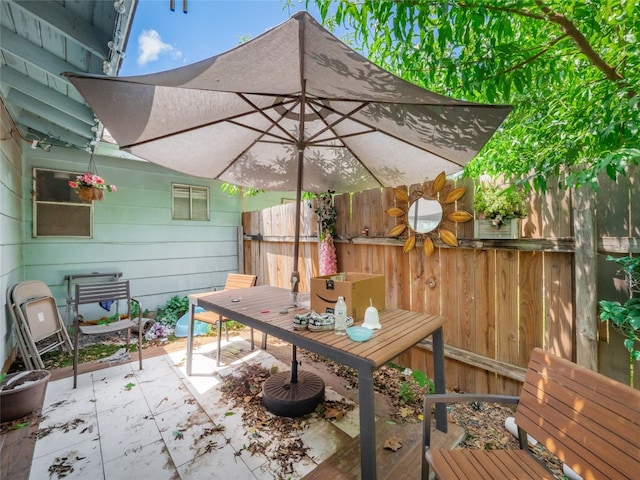 8508 Dryfield Dr, Austin, TX 78758 - view of patio