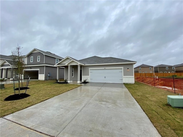 850 Bunton Reserve Blvd, Kyle, TX 78640 - view of front of property featuring concrete driveway and an attached garage