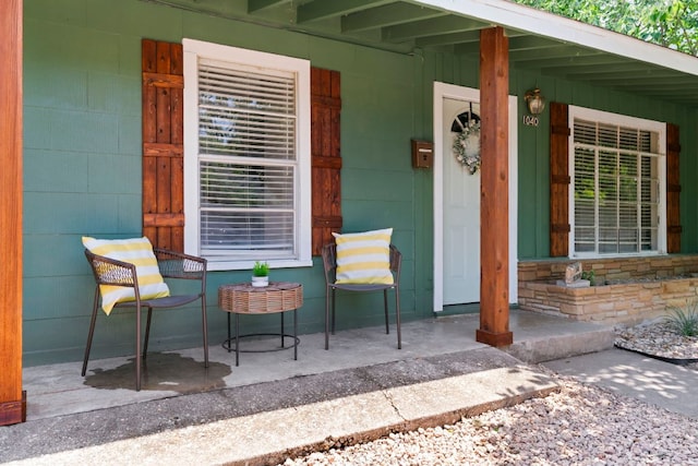 1040 Rosemont St, Austin, TX 78723 - view of exterior entry with covered porch