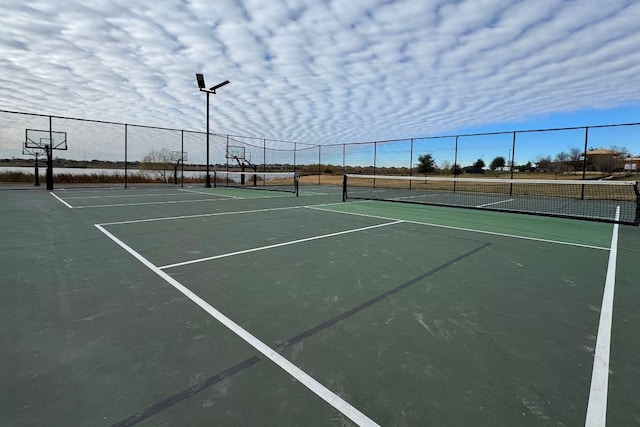 2707 Saint Paul Rivera Ln, Round Rock, TX 78665 - view of tennis court