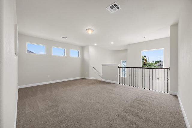 14016 Tyburn Trl, Austin, TX 78717 - empty room with carpet and recessed lighting