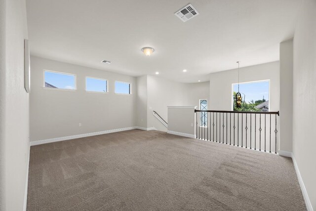 14016 Tyburn Trl, Austin, TX 78717 - empty room featuring carpet floors and recessed lighting