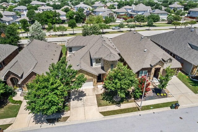 14016 Tyburn Trl, Austin, TX 78717 - aerial perspective of suburban area