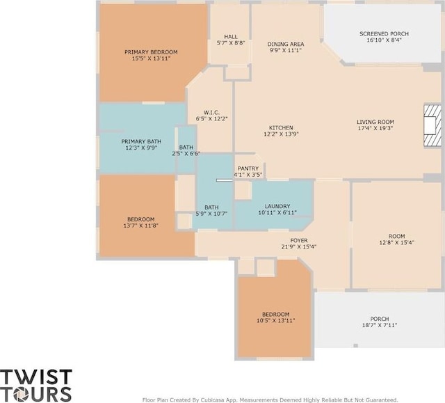 811 River Walk Trl, Georgetown, TX 78633 - view of floor plan / room layout