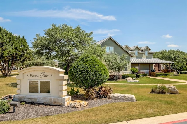 1102 Peyton Pl, Cedar Park, TX 78613 - community / neighborhood sign with a lawn