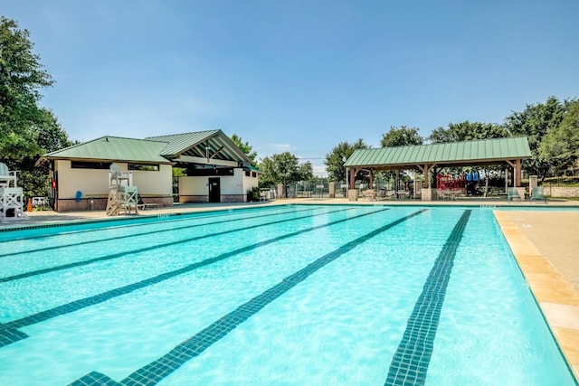 1102 Peyton Pl, Cedar Park, TX 78613 - community pool with a gazebo