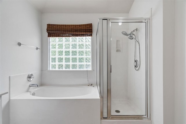 1102 Peyton Pl, Cedar Park, TX 78613 - bathroom with a stall shower and a bath