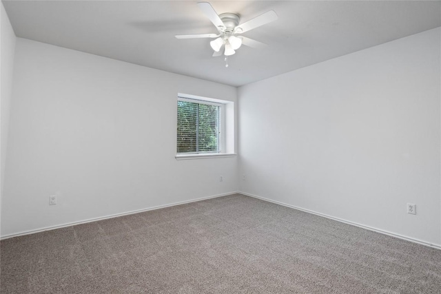 1102 Peyton Pl, Cedar Park, TX 78613 - spare room with a ceiling fan and carpet flooring