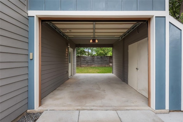 7606 Providence Ave Unit B, Austin, TX 78752 - view of garage
