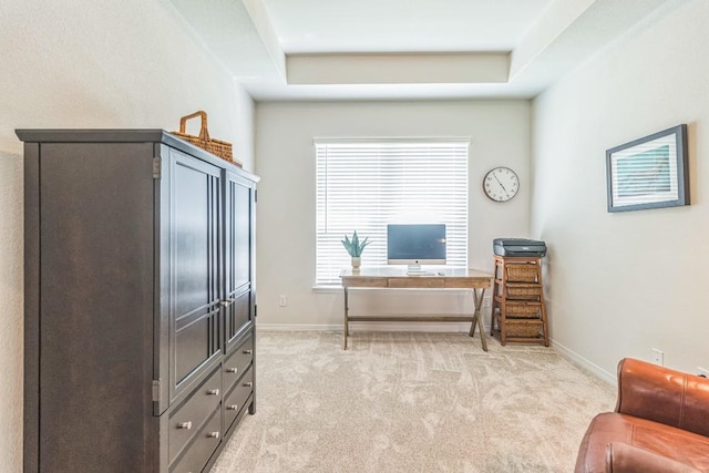 7901 Sunrise Ravine Pass, Lago Vista, TX 78645 - office with plenty of natural light and light colored carpet