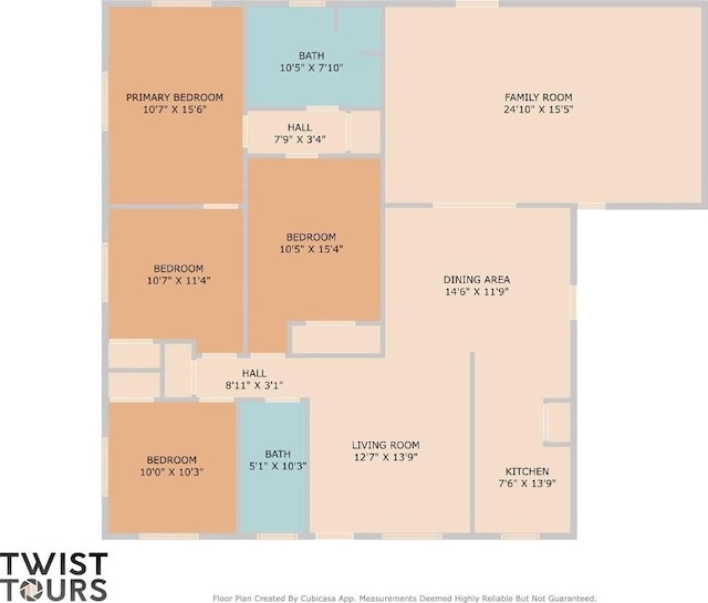 4705 Enchanted Ln, Austin, TX 78745 - view of property floor plan
