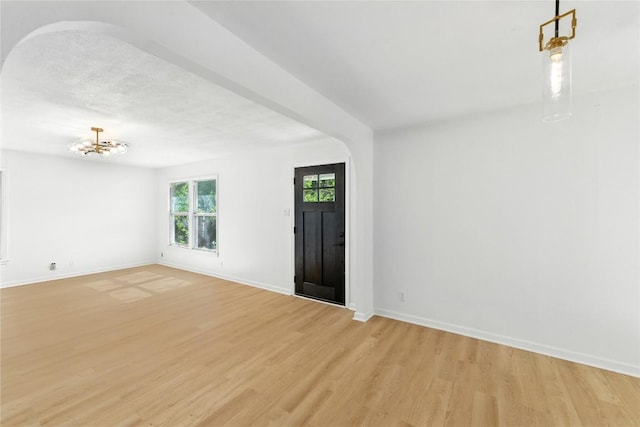 1302 S 2nd St, Killeen, TX 76541 - entryway featuring light wood-style flooring and baseboards