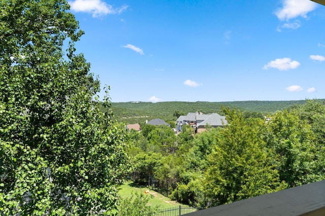 4206 River Place Blvd, Austin, TX 78730 - view of mountain backdrop featuring a heavily wooded area