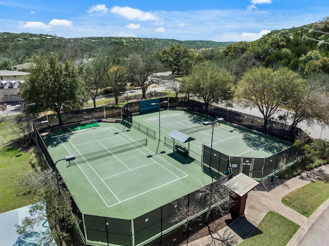4206 River Place Blvd, Austin, TX 78730 - view of tennis court