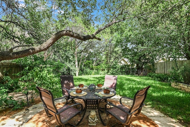 1303UNIT13A N Cuernavaca Dr Unit A13, Austin, TX 78733 - fenced backyard featuring a patio