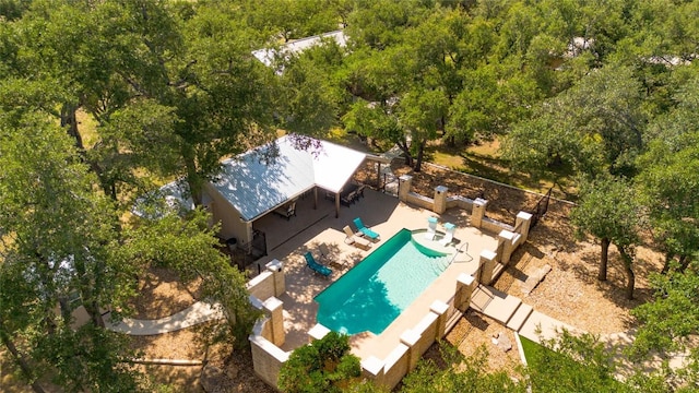 110 Lost River Rd, Georgetown, TX 78628 - view of subject property featuring a pool