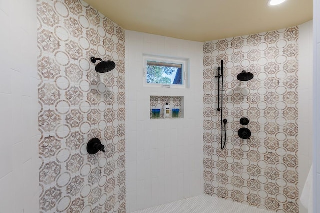 110 Lost River Rd, Georgetown, TX 78628 - bathroom with a walk in shower