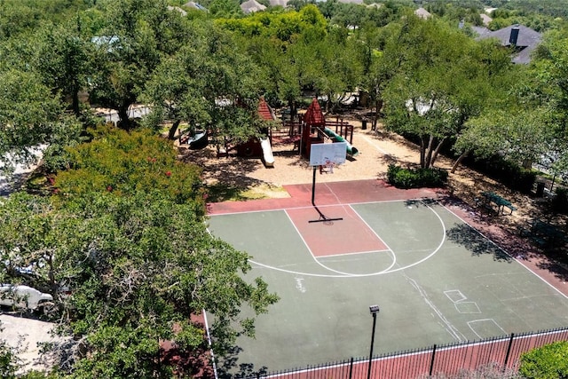 10628 Indigo Broom Loop, Austin, TX 78733 - view of basketball court with community basketball court