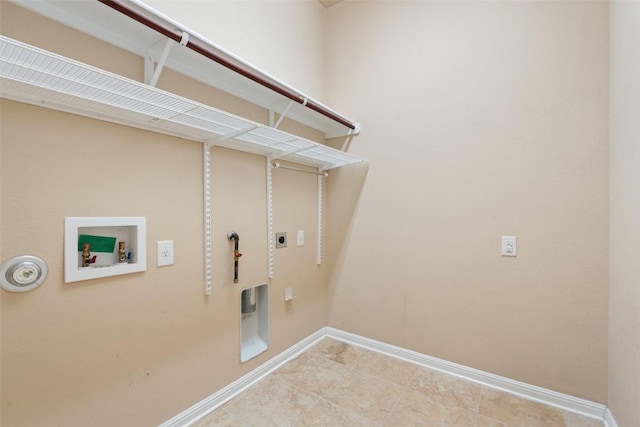 18517 Tanner Bayou Loop, Austin, TX 78738 - washroom featuring electric dryer hookup, washer hookup, and gas dryer hookup