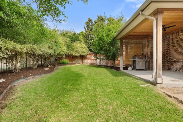 18517 Tanner Bayou Loop, Austin, TX 78738 - fenced backyard featuring a patio area