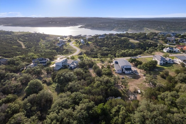 18509 Sugar Maple Dr, Lago Vista, TX 78645 - view of property location featuring a large body of water and a forest