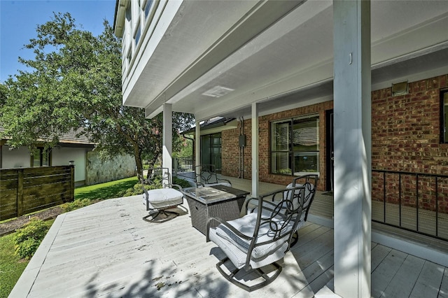 608 Sombrero Dr, Horseshoe Bay, TX 78657 - view of porch