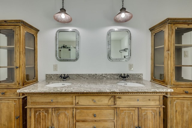 10701 Glass Mountain Trl, Austin, TX 78750 - full bath featuring double vanity