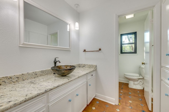 10701 Glass Mountain Trl, Austin, TX 78750 - bathroom featuring vanity and tile patterned flooring