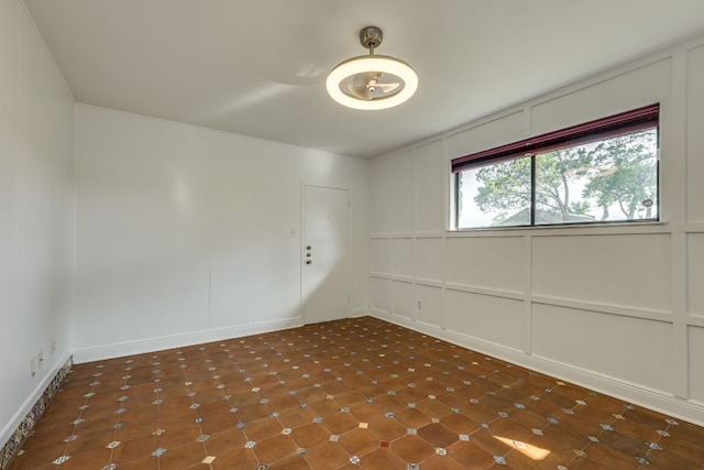 10701 Glass Mountain Trl, Austin, TX 78750 - unfurnished room featuring a decorative wall
