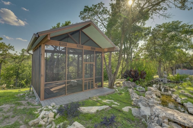 10701 Glass Mountain Trl, Austin, TX 78750 - view of outbuilding
