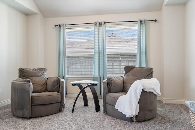 136 W Highfield St, Hutto, TX 78634 - sitting room featuring carpet flooring