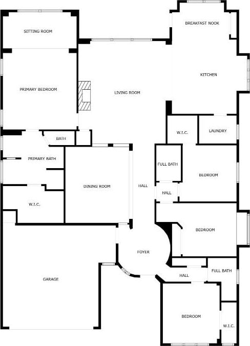 136 W Highfield St, Hutto, TX 78634 - view of home floor plan