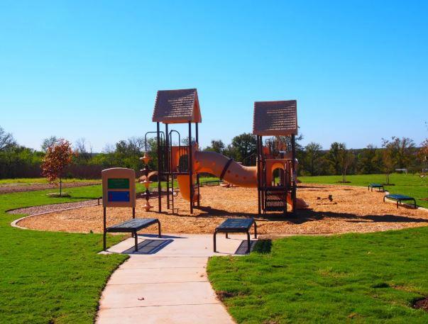7517 Ballydawn Dr, Austin, TX 78744 - community playground featuring a yard