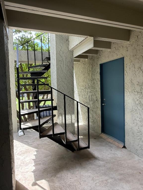 5916 Lago Vista Way Unit B16, Leander, TX 78645 - entrance to property featuring stucco siding