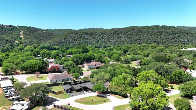 12501 Mixson Dr, Austin, TX 78732 - drone / aerial view of a heavily wooded area
