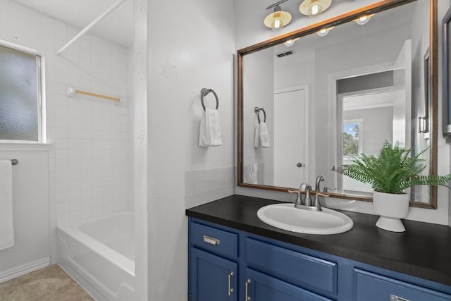 501 Battlecreek Ln, Leander, TX 78641 - full bath with vanity and shower / washtub combination