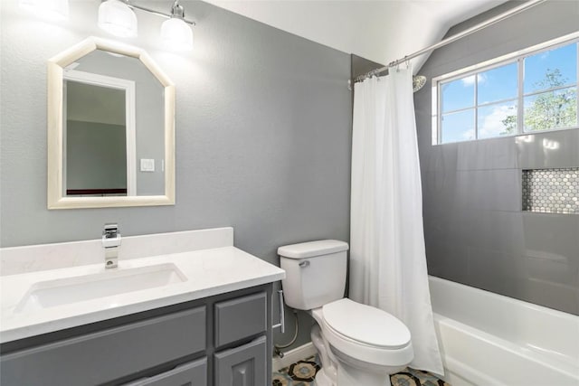 10601 Showboat Cv, Austin, TX 78730 - bathroom with vanity and shower / bath combo