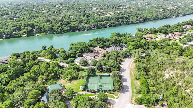 10601 Showboat Cv, Austin, TX 78730 - aerial view of property's location with nearby suburban area