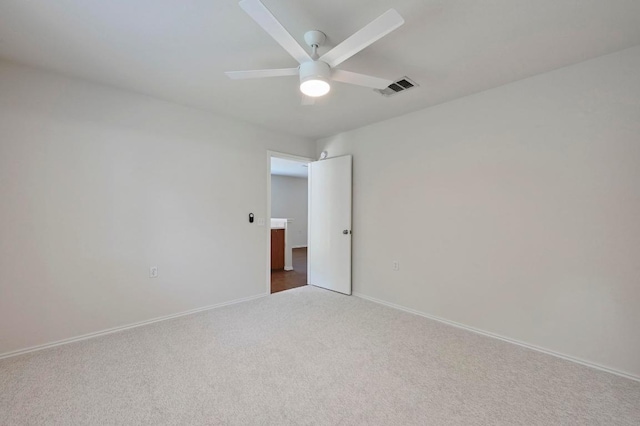 402 Colonial Park Blvd, Austin, TX 78745 - carpeted empty room featuring a ceiling fan and baseboards