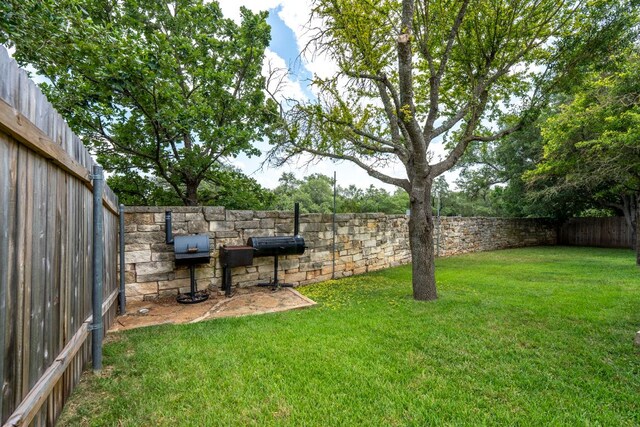 7625 Brecourt Manor Way, Austin, TX 78739 - view of fenced backyard