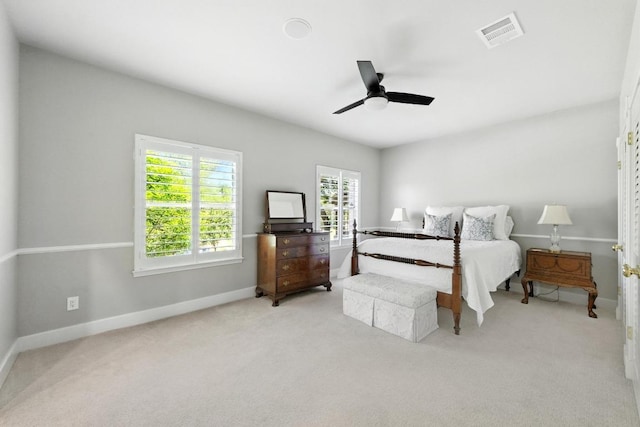 1010 Westland Ridge Rd, Dripping Springs, TX 78620 - bedroom with carpet and ceiling fan