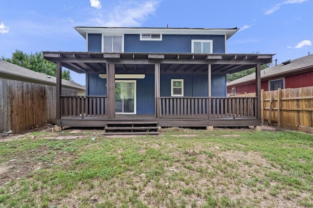 17129 Hamilton Point Cir, Manor, TX 78653 - rear view of property featuring a fenced backyard