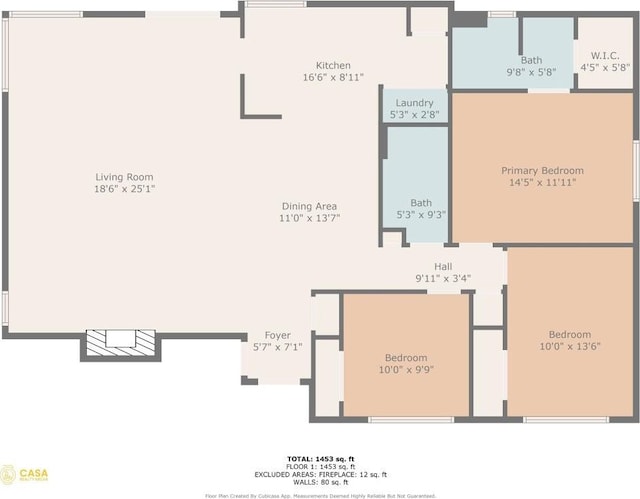 1300 Neans Dr, Austin, TX 78758 - view of home floor plan