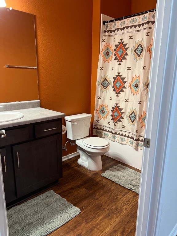 8601 W Gate Blvd Unit 11101, Austin, TX 78745 - full bath featuring vanity, wood finished floors, and a textured wall