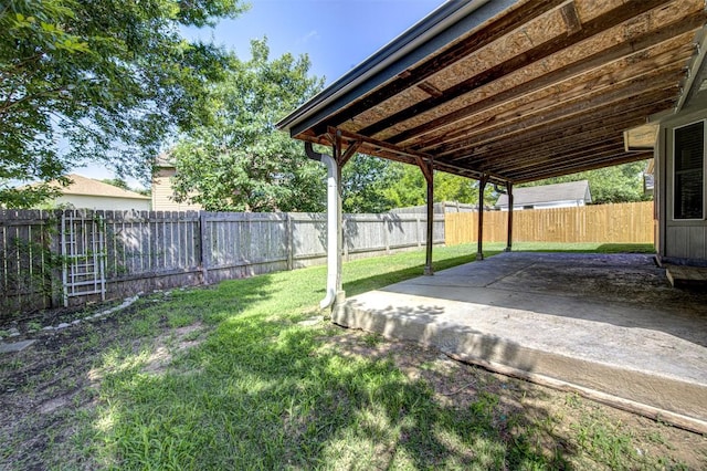 430 Zebra Dr, Kyle, TX 78640 - fenced backyard featuring a patio area
