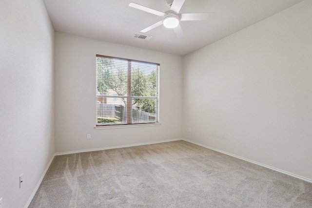 411 S Lynnwood Trl, Cedar Park, TX 78613 - carpeted empty room with baseboards and a ceiling fan