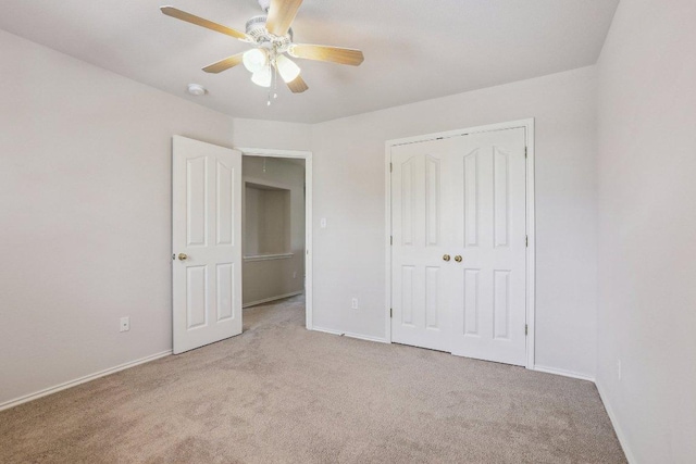 411 S Lynnwood Trl, Cedar Park, TX 78613 - unfurnished bedroom with carpet floors, a closet, and ceiling fan