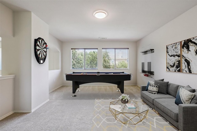 411 S Lynnwood Trl, Cedar Park, TX 78613 - game room featuring light colored carpet and billiards table