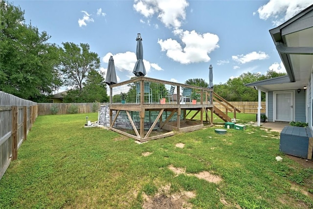 118 W Pauwela Ln, Bastrop, TX 78602 - view of play area featuring a fenced backyard and stairway